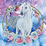 Crystal Art Card Kit - Unicorn Garland
