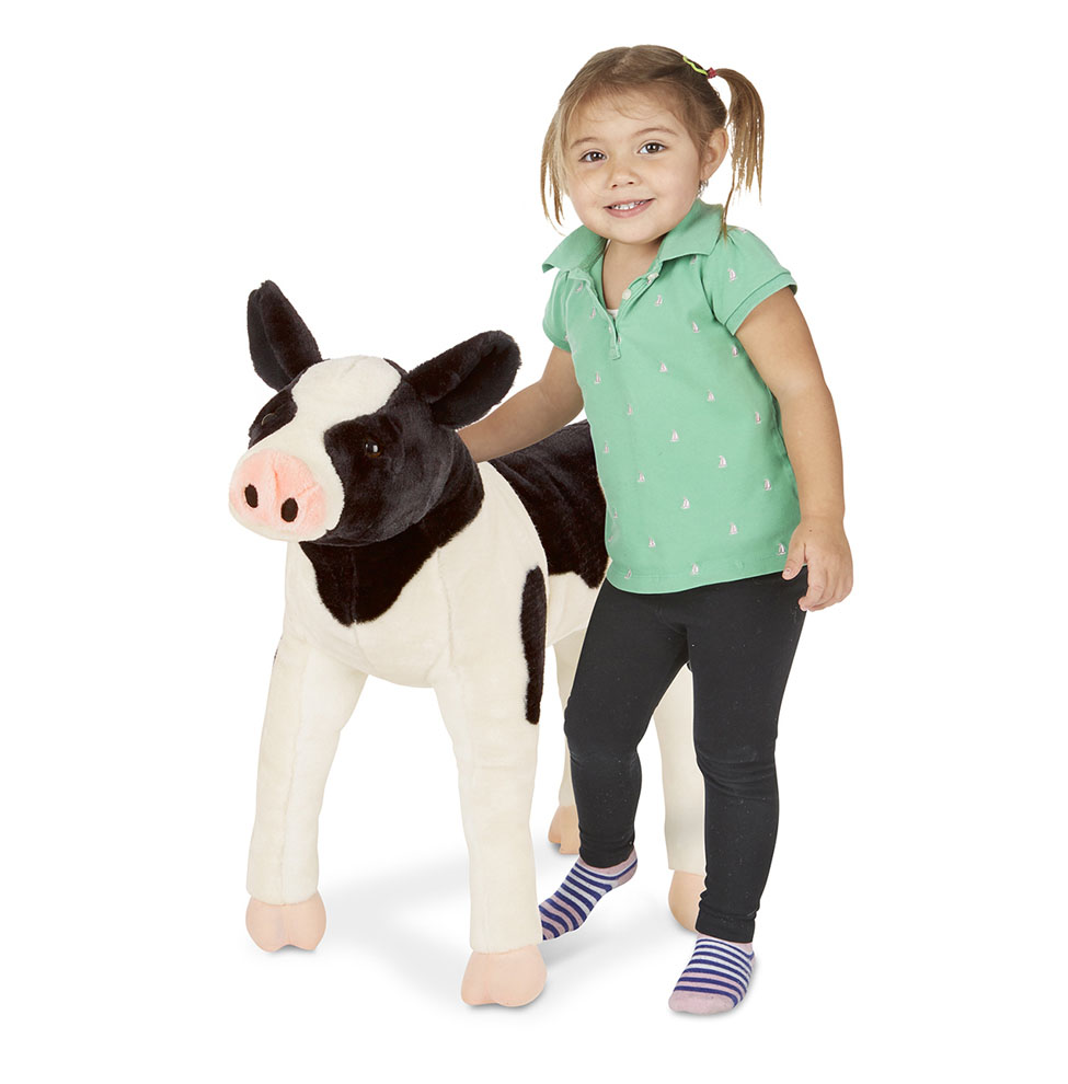 Calf Lifelike Stuffed Animal Toy Sense