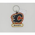 NHL Calgary and Edmonton Keyring