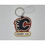 NHL Calgary and Edmonton Keyring  