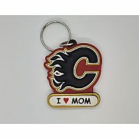 NHL Calgary and Edmonton Keyring  