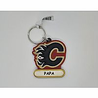 NHL Calgary and Edmonton Keyring  