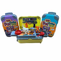 Pet Trolley Bag - Pet Grooming Role Play Set