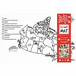 Funny Mat - Map of Canada  