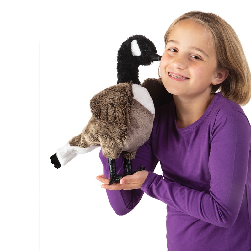 Canada Goose Hand Puppet. Toy Sense