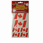 Canadian Flag Temporary Tattoos