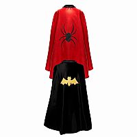 Reversible Spider & Bat Cape Size 5-6