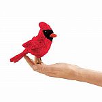 Mini Cardinal Finger Puppet.