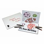 Color & Decorate Birthday Cards