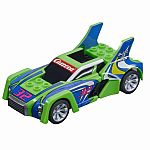 Carrera GO!!! Build 'N Race 1:43 Scale Slot Car - GREEN