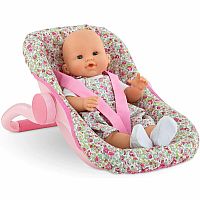 Corolle:  Floral Baby Doll Carrier for 14-17 inch Dolls.