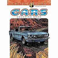 Creative Haven - Cars Colouring Book 