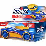 Spinz - Pull Back Race Car with Flying Disc