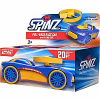 Spinz - Pull Back Race Car with Flying Disc  