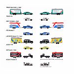 Majorette Race Trailer Set - Assortment