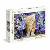 Ginger Cat in Flowers - Clementoni