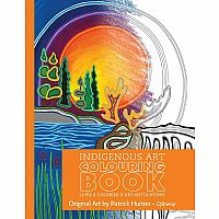 Patrick Hunter - Ojibway Art Colouring Book