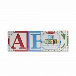 Jumbo Wooden ABC 123 Blocks - Classic
