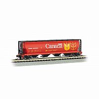 Canada Grain 4 Bay Cylindrical Grain Hopper - N Scale