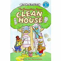 The Berenstain Bears Clean House - I Can Read Level 1