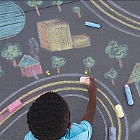 Cars and Trucks Chalk Set