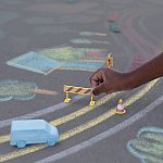 Cars and Trucks Chalk Set