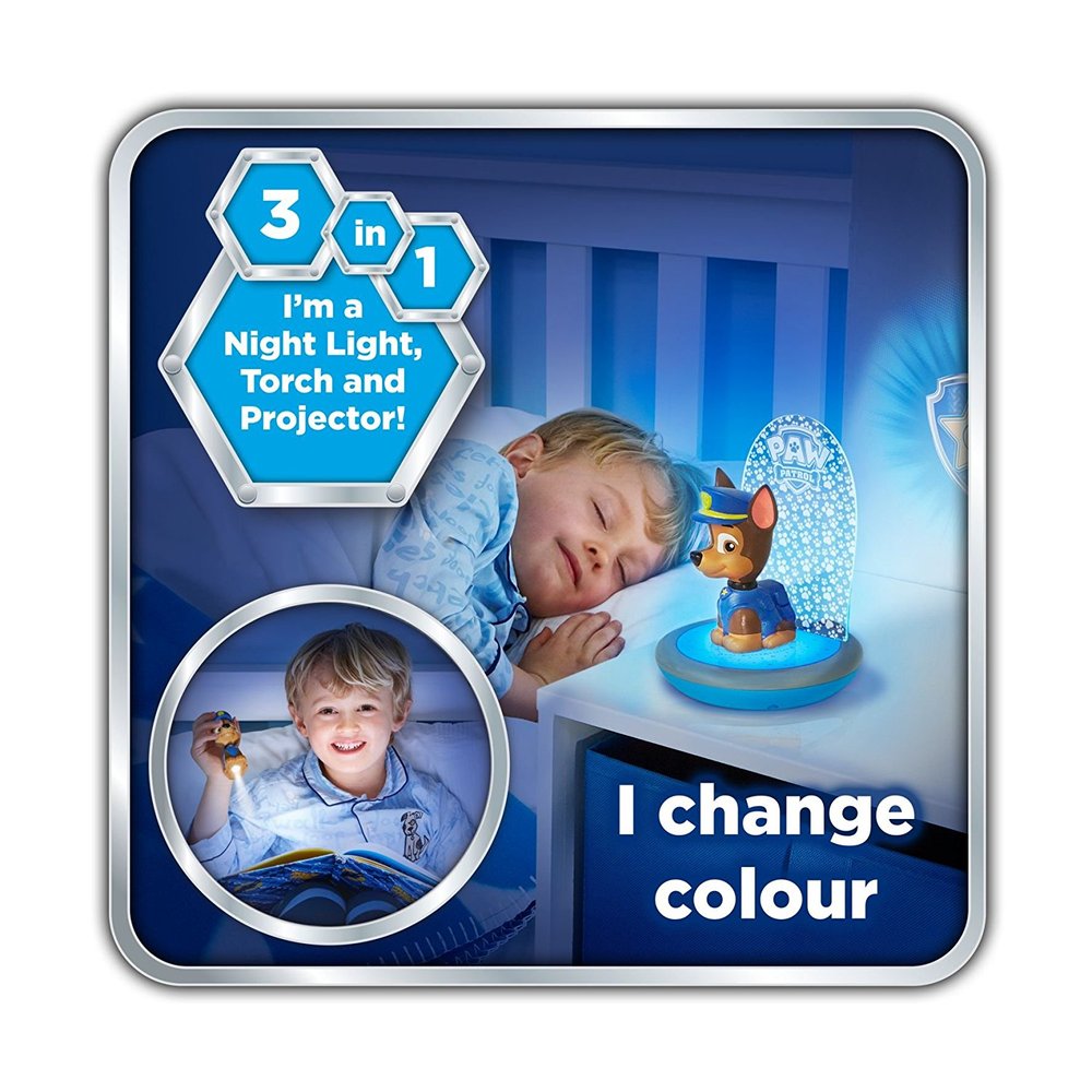 Paw Patrol Night Light Chase Toy Sense