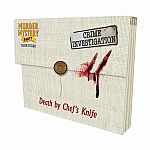 Murder Mystery Party Case Files - Death By Chef's Knife  