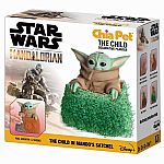 Star Wars: The Mandalorian - The Child in Mando's Satchel Chia Pet.