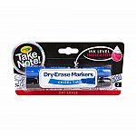 Take Note Dry Erase Markers - Chisel Tip 2 Pack - Retired