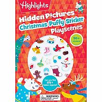 Hidden Pictures: Christmas Puffy Sticker Playscenes