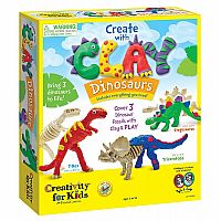 Create with Clay - Dinosaurs 