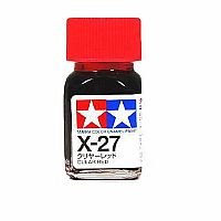 Gloss Clear Red - X-27 - Tamiya Color Enamel Paint  