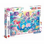 Under the Sea Glitter Puzzle - Clementoni