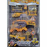 10pc Diecast Construction Playset.