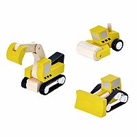 Road Construction Set - Plan Toys