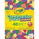 Crayola Construction Paper Shapes - Retired