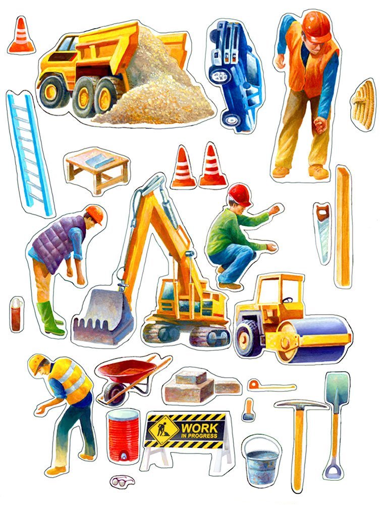 Construction Site Play Board Toy Sense