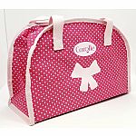 Corolle: Pink Polka-dot Tote