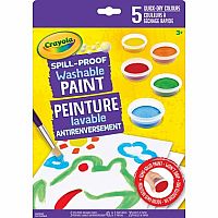 Spill Proof Washable Paint 
