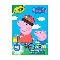 48 Page Colouring Book - Peppa Pig.