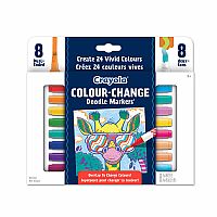 8ct Color Change Doodle Markers