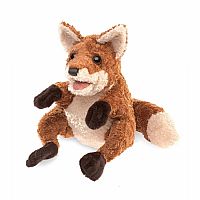 Crafty fox hand puppet