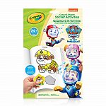 Colour & Shapes Sticker Activities - Paw Patrol.