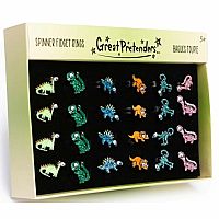 Dinosaur Spinning Fidget Ring - Assortment