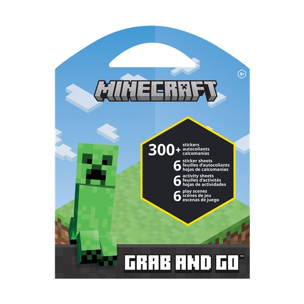Minecraft Grab & Go Sticker Book Toy Sense