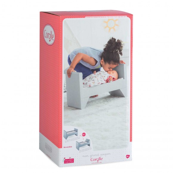 corolle doll crib