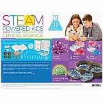 Steam Powered Deluxe Kids Crystal Science Kit.