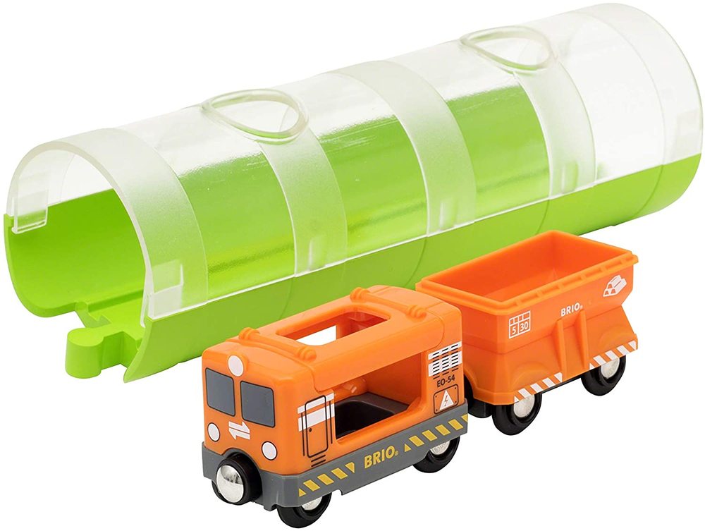 Cargo Train & Tunnel Toy Sense