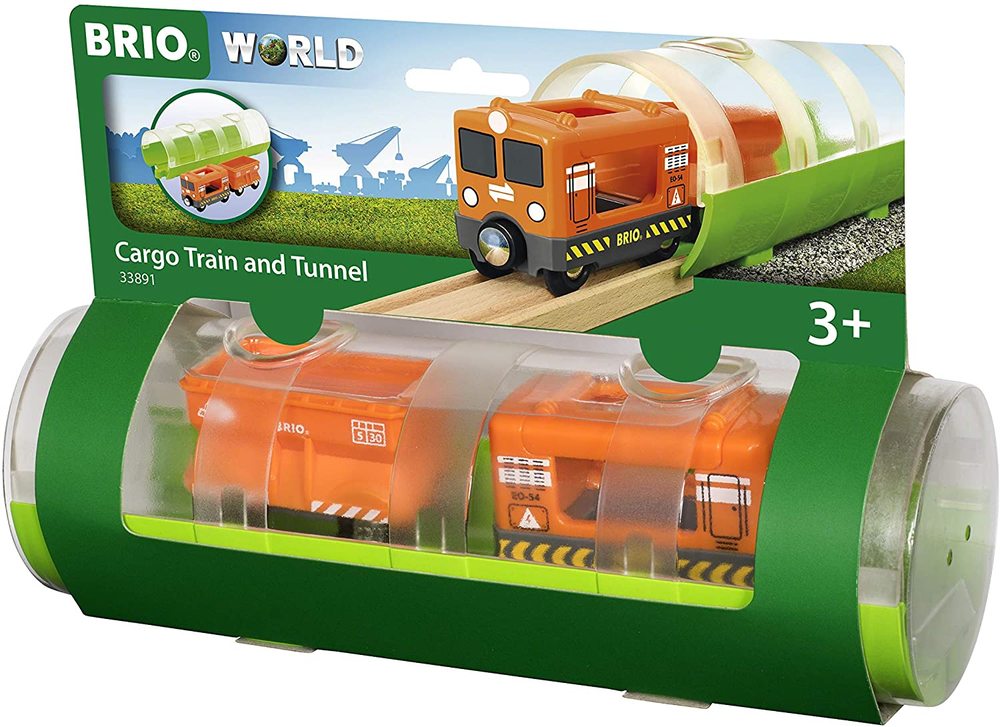 Cargo Train & Tunnel Toy Sense